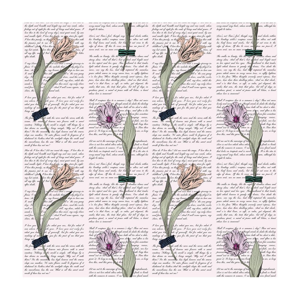 Botanical Garden Cardstock Pack 12" / Paquete de 12 Hojas de Cartulina Jardín Botánico Papel Little Birdie