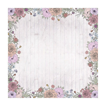 Botanical Garden Cardstock Pack 12" / Paquete de 12 Hojas de Cartulina Jardín Botánico Papel Little Birdie