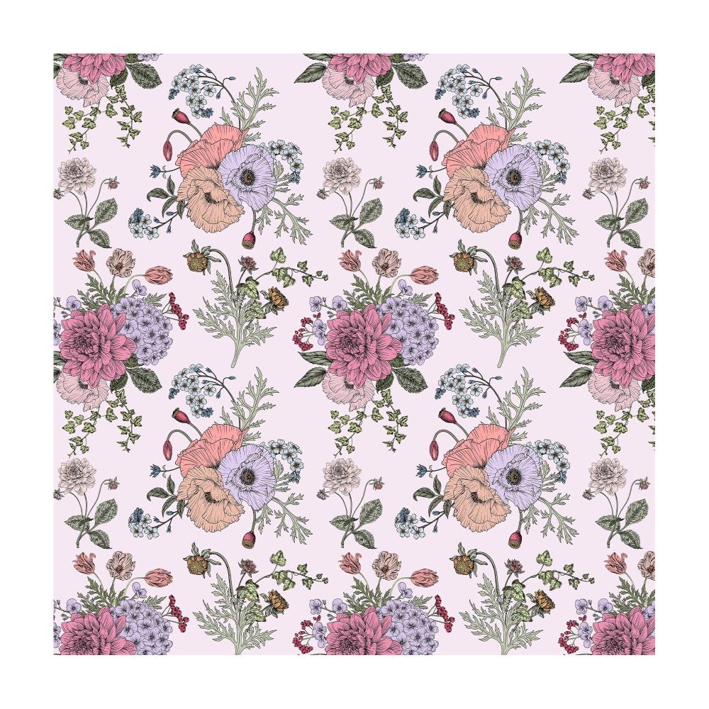 Botanical Garden Cardstock Pack 12" / Paquete de 12 Hojas de Cartulina Jardín Botánico Papel Little Birdie