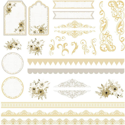 Amor Mio Cardstock Pack 12" / Paquete de 12 Hojas de Cartulina Amor Mio Papel Little Birdie