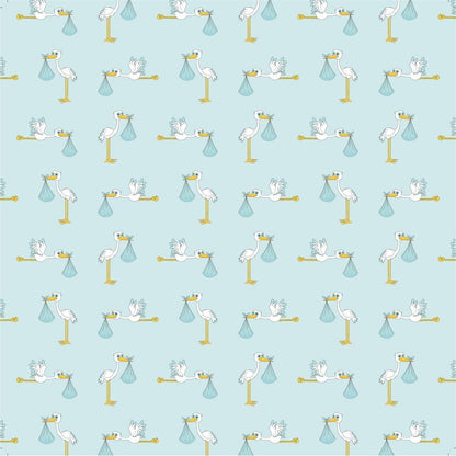 Baby Boy Cardstock Pack 12" / Paquete de 12 Hojas de Cartulina Bebé Niño Descontinuado Little Birdie