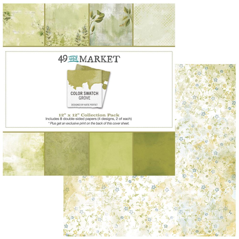 Grove Collection Pack 12" / Paquete de Cartulina Doble Cara Papel 49 and Market