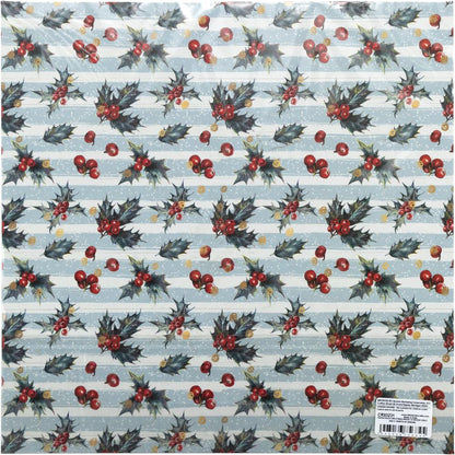 Christmas Magic Cardstock Pack 12" / Paquete de 12 Hojas de Cartulina Navidad Mágica Papel Little Birdie