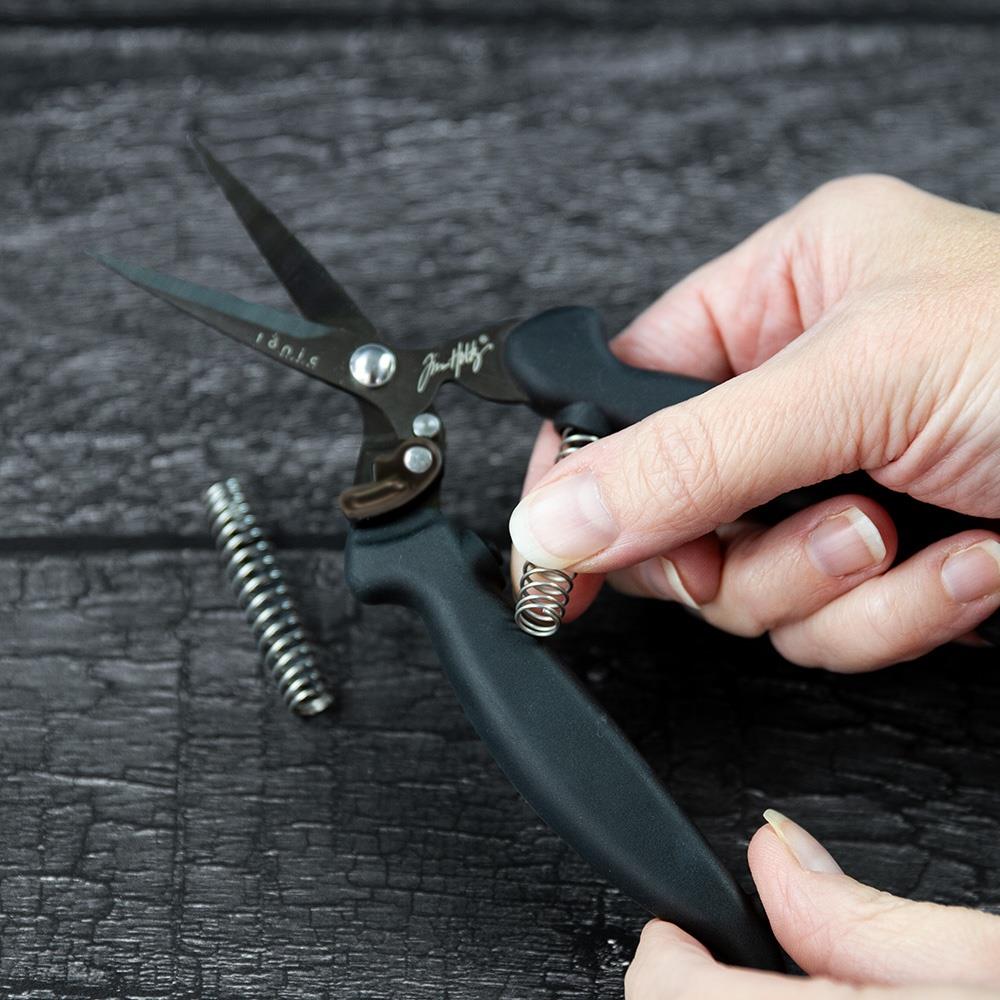 Tim Holtz Mini Recoil Snips / Tijeras de Retroceso Tijeras / Cutters Tonic Studios