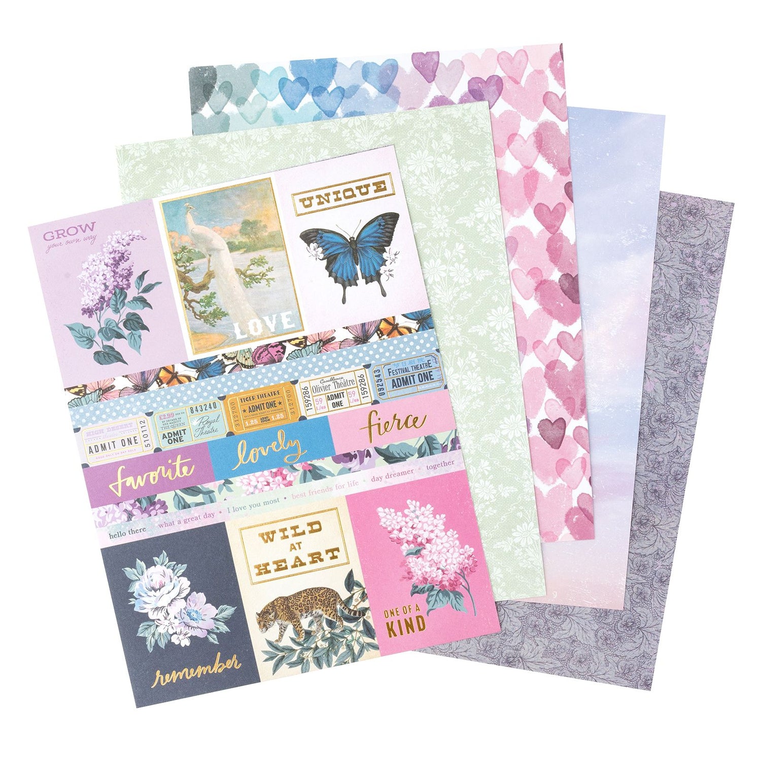 Dreamer Paper Pad 6" / Block de Papel Soñadora Papel American Crafts