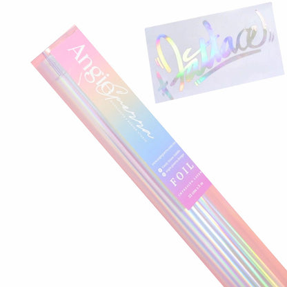 Foil para Tinta Toner Plata Holografica 3m Angie Foil Reactivo Angie Guerra