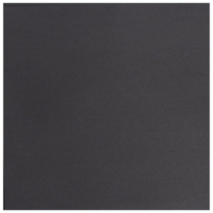 Black Cardstock 12"  / 1 Hoja de Cartulina Texturizada Negra Papel, Hojas Sueltas American Crafts