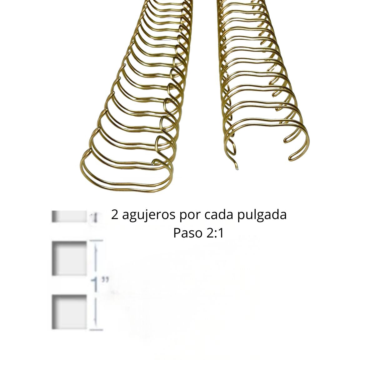 16 Espirales Metálicos Journelle Baby Pink 1 1/4” Arillos para Engargolar Angie Guerra &amp; Hobbees