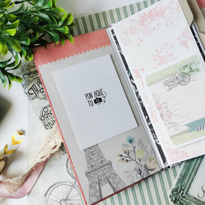 Tarjetas para Diario Bonjour Paris Descontinuado Texturarte