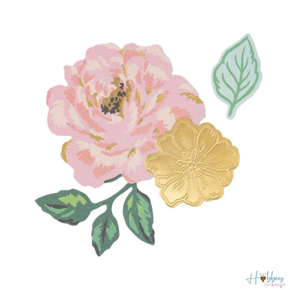 Woodland Grove Ephemera Die-Cuts / Recortes Decorativos Flores Descontinuado American Crafts