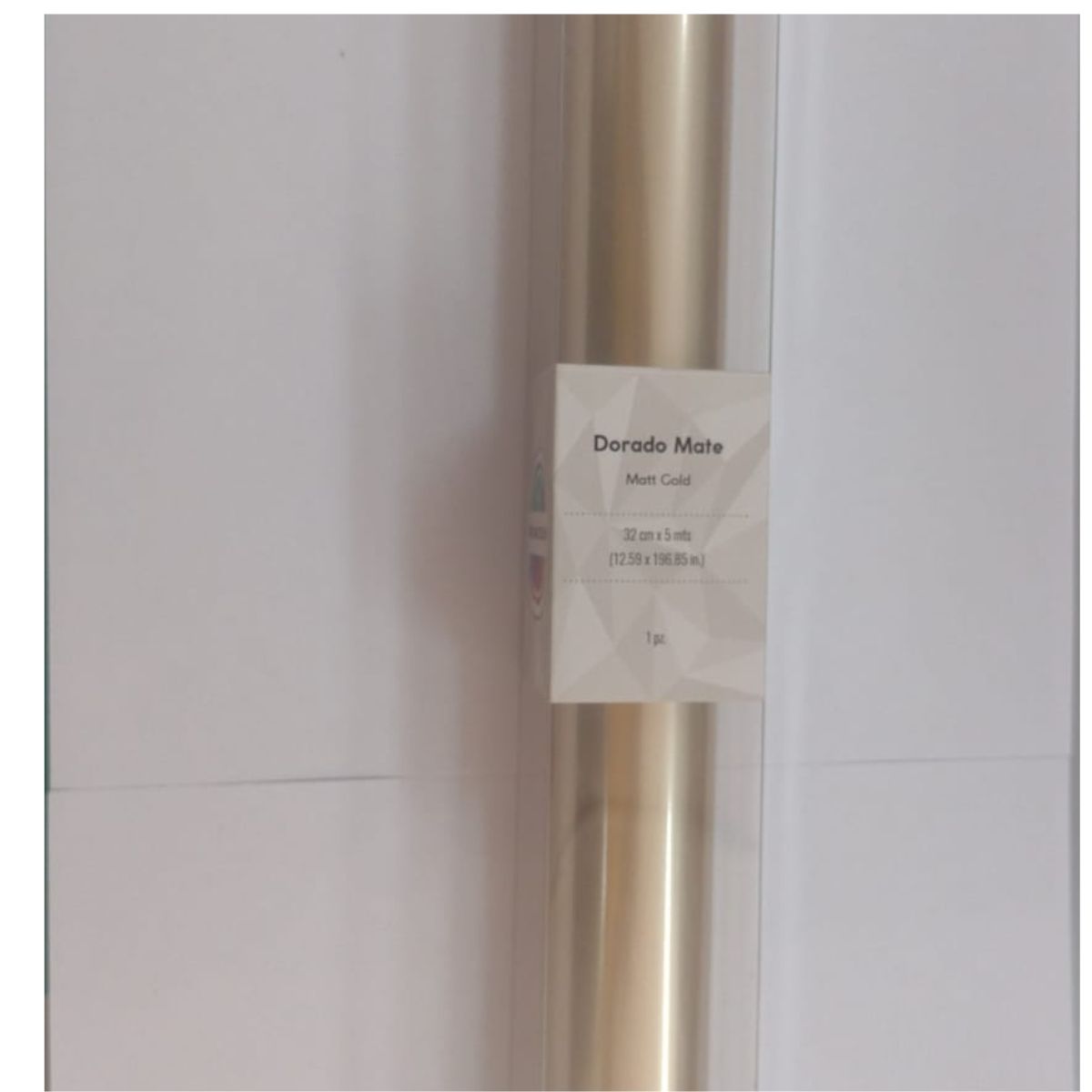 Rollo de Foil Metalizado Dorado Mate Foil Foil Multicolor