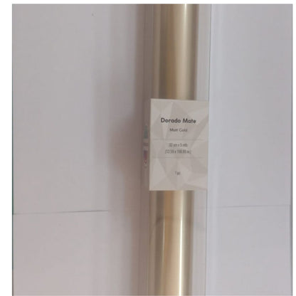Rollo de Foil Metalizado Dorado Mate Foil Foil Multicolor