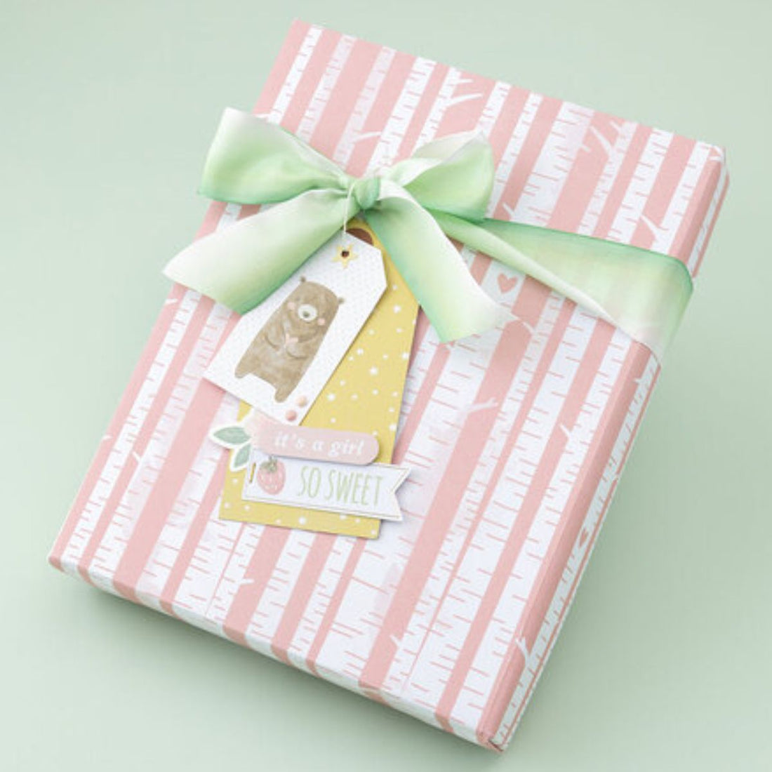 Hello Little Girl Colección Completa Value Pack Papel American Crafts