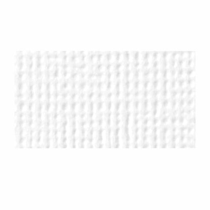 White Cardstock 12" / 1 Hoja de Cartulina Blanca Texturizada Papel, Hojas Sueltas American Crafts