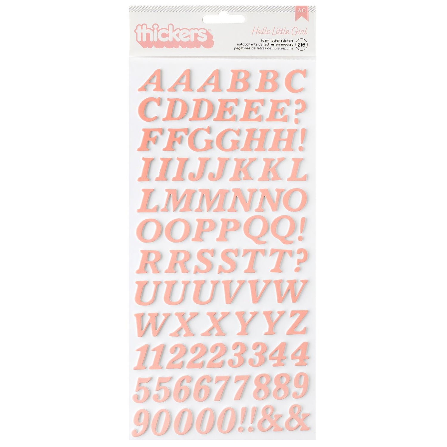 Hello Little Girl Colección Completa Value Pack Papel American Crafts