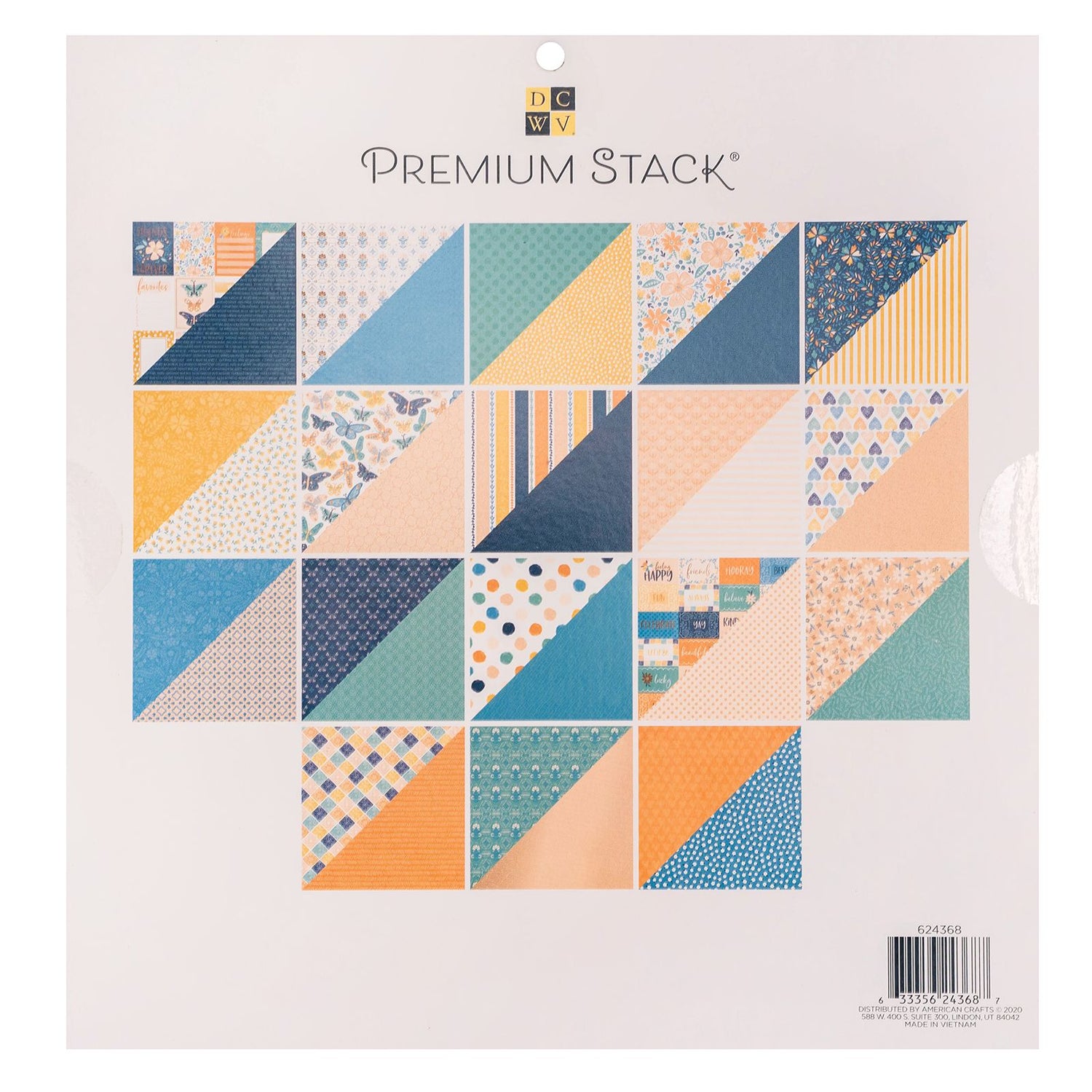 Arcadia Cardstock 12" / Block de Cartulina Decorativa Papel DCWV