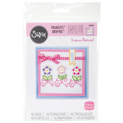 Framelits Die Card Front with Borders Drop-ins / Suaje de Tarjeta con Bordes Descontinuado Sizzix