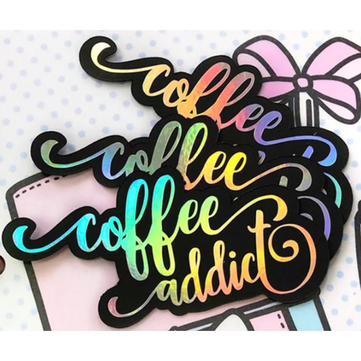 Holo Glossy Rainbow Craft Vinyl Pack / 7 Hojas de Vinil Holográfico Arcoiris Descontinuado Teckwrap