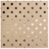 Kraft Foil Dots 12" / Hoja de Cartulina Kraft con Puntos Dorados Descontinuado Bazzill