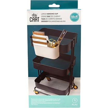 We R A La Cart Large Hanging Cup / Organizador Colgante para Carrito Almacenamiento y Organización We R Memory Keepers