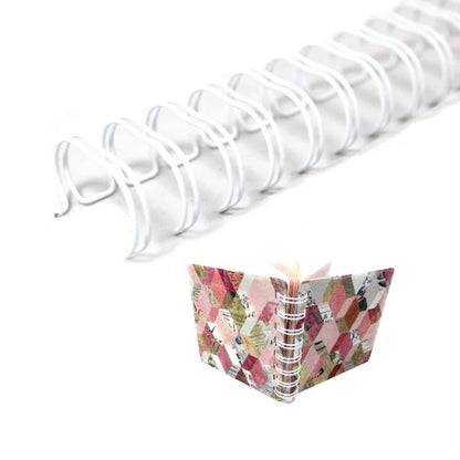 Cinch Wires White 1" / Arillos para Engargolar Blancos 1" Arillos para Engargolar We R Memory Keepers