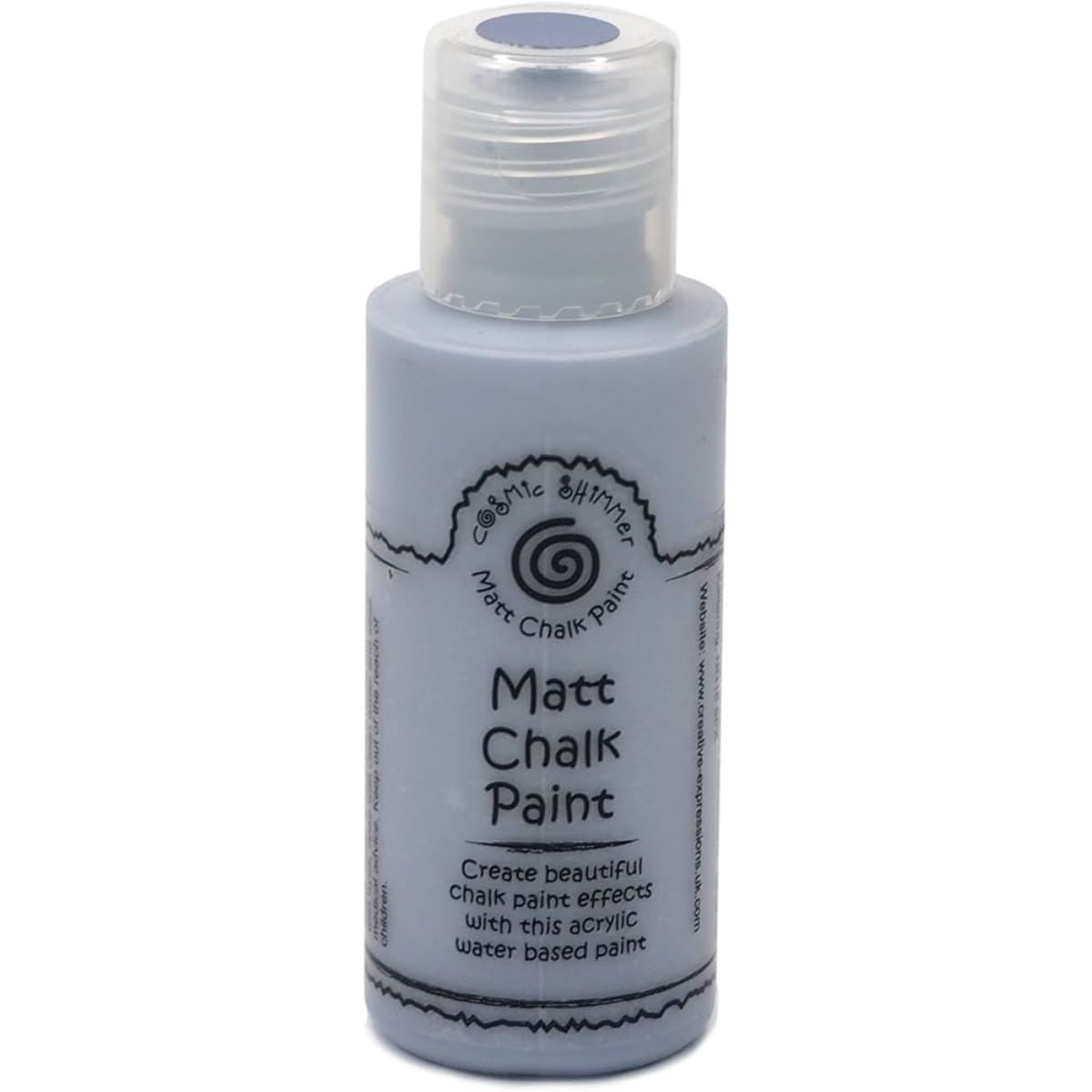 Matte Chalk Paint Holy Daphne / Pintura a la Tiza Lila Seco Oscuro Acrìlicos Creative Expressions