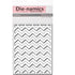 Suaje de Corte de Placa de Zig Zag / Chevron Cover Up Dados de Corte / Suajes / Troqueles Die Namics