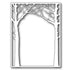 Suaje de Corte de Fondo de Arbol / Grand Forest Archway Dados de Corte / Suajes / Troqueles Memory Box
