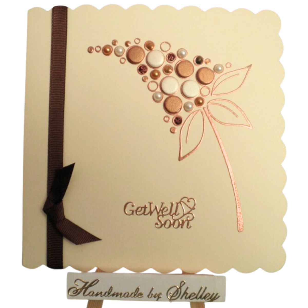 Whispers Copper Metallic Embossing Powder / Polvo de Relieve Bronce Descontinuado Darice
