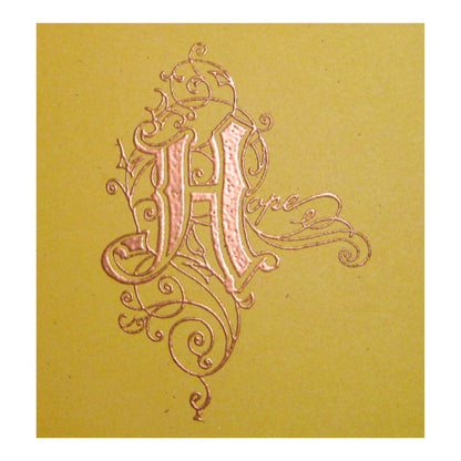 Whispers Copper Metallic Embossing Powder / Polvo de Relieve Bronce Descontinuado Darice