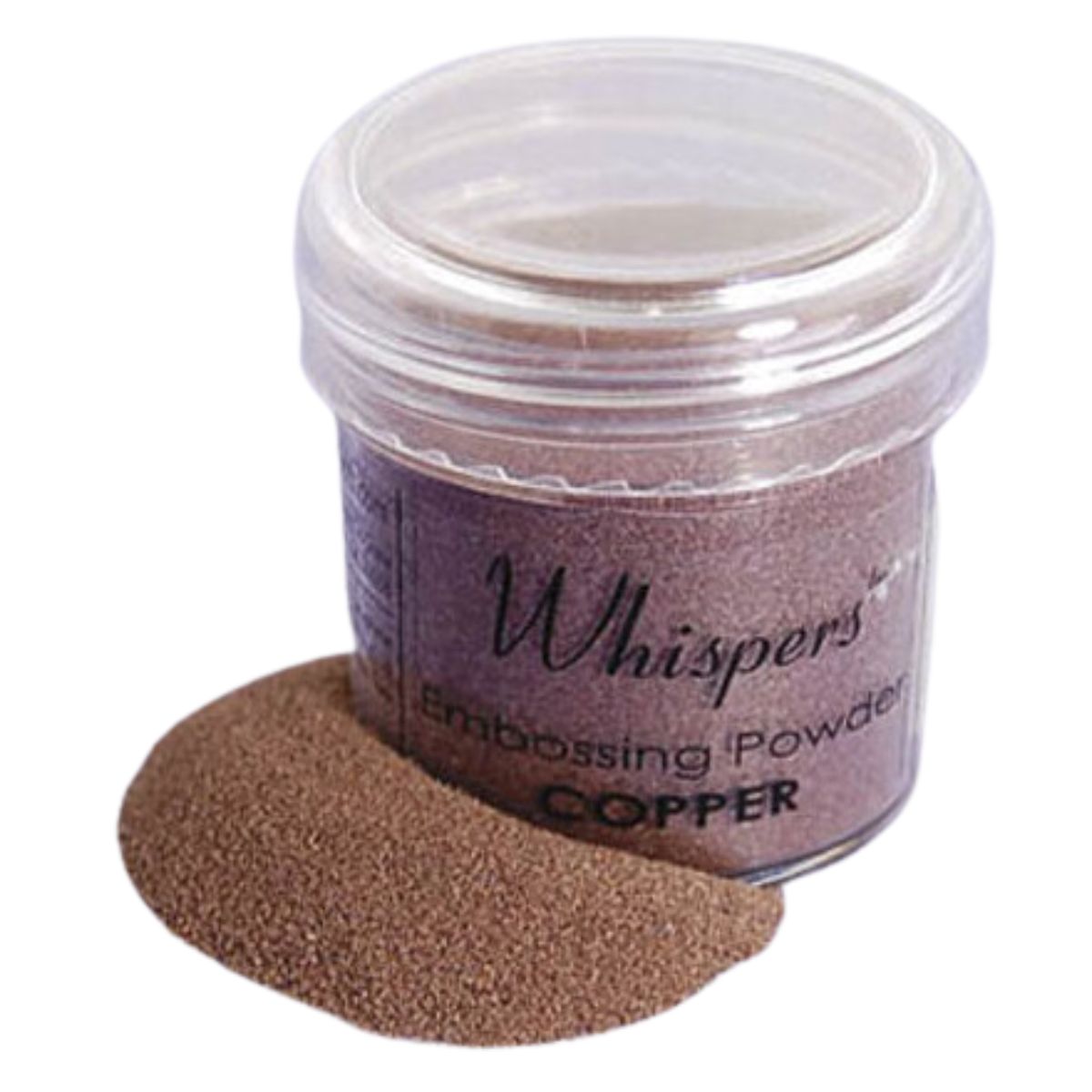 Whispers Copper Metallic Embossing Powder / Polvo de Relieve Bronce Descontinuado Darice