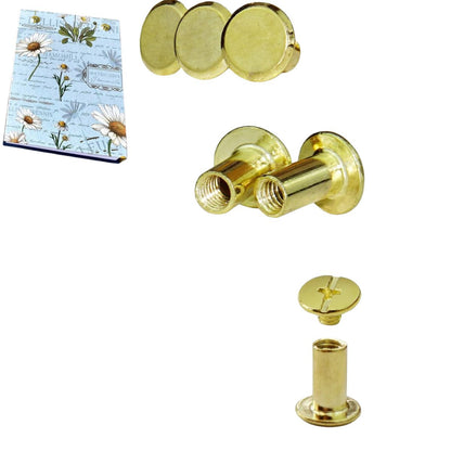 Tornillo Chicago para Encuadernación 12mm Encuadernacion Hobbees