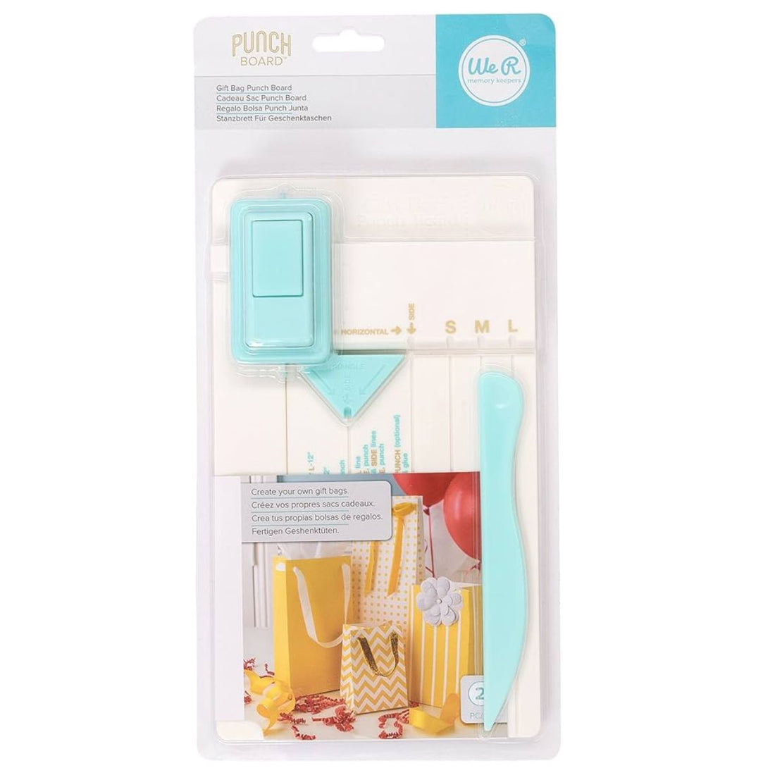 Gift Bag Punch Board / Tabla para Crear Bolsas de Regalo Herramientas We R Memory Keepers
