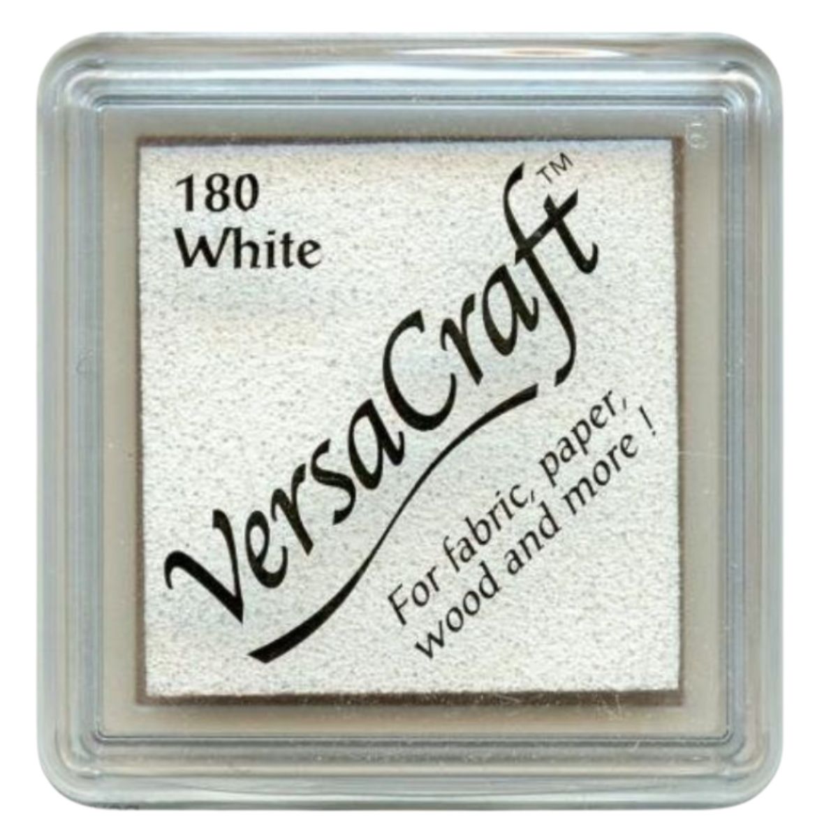 VersaCraft Mini Ink Pad White / Mini Cojín de Tinta Blanco Tintas TSUKINEKO