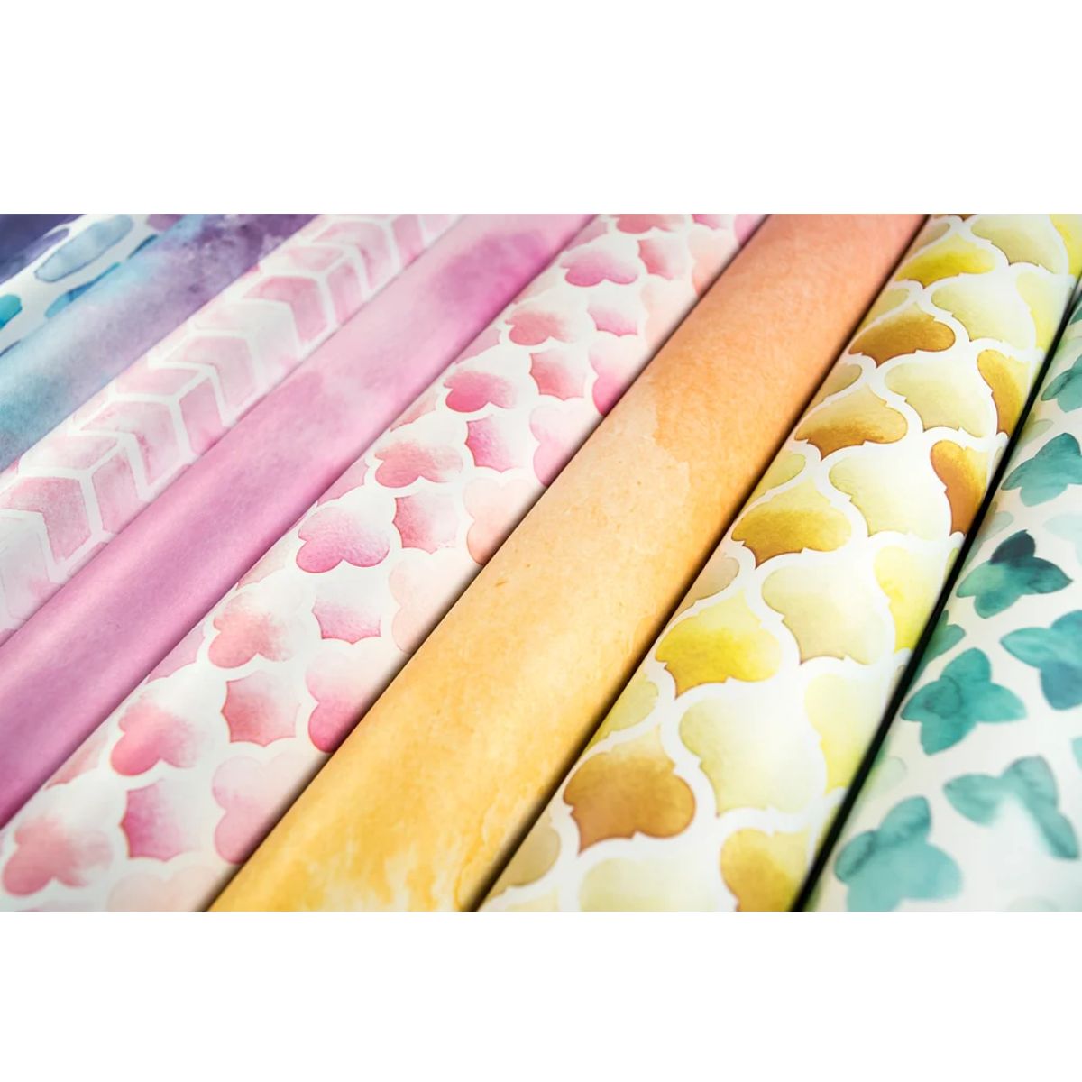 Watercolours Paper Pack / Block Papel Doble Cara Acuarelas 12" Papel Craft Consortium