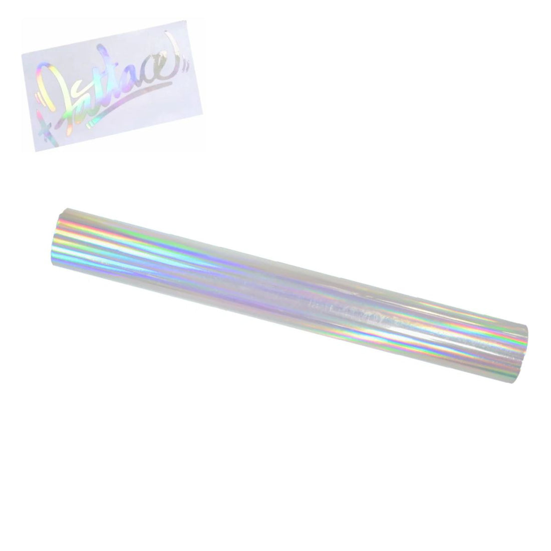 Rollo de Foil 5 m para Tinta Toner Plata Holográfica Foil Hobbees