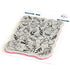 Cling Rubber Stamp A2 Inky Floral / Sello de Goma Cling Fondo Floral Sellos Pinkfresh Studio