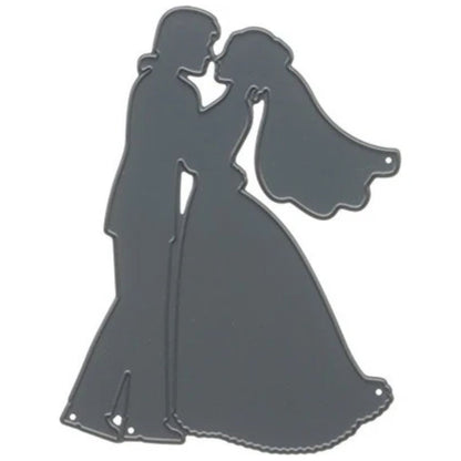 Wedding Couple Die / Pareja Dados de Corte / Suajes / Troqueles Darice