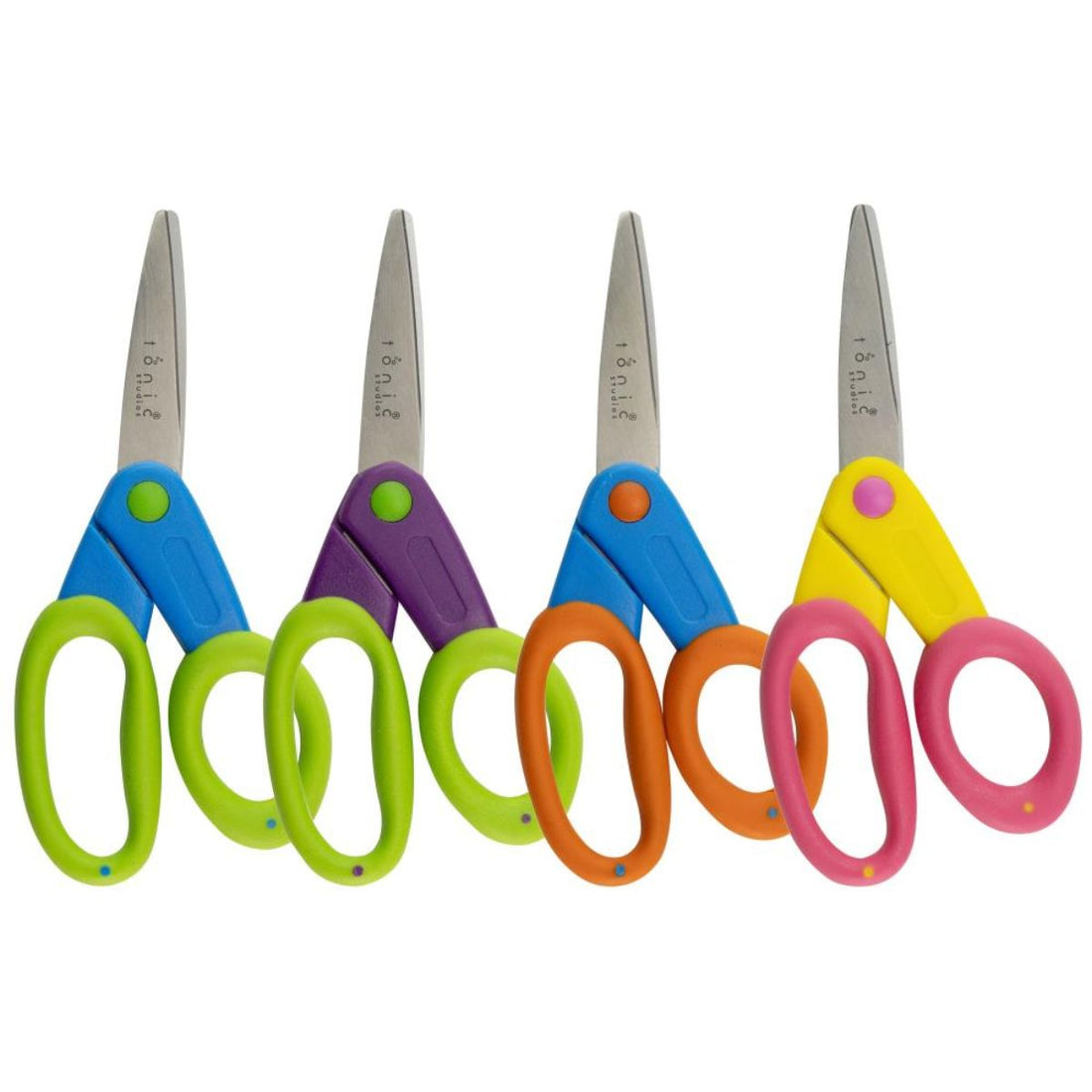 Tonic Kushgrip Kids Pointed Tip Scissors 5" / Tijeras de Punta para Niños Tijeras / Cutters Tonic Studios
