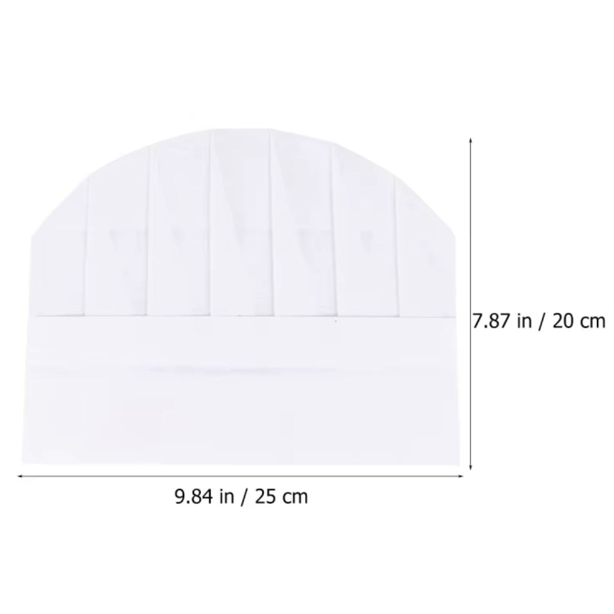 10 Gorros de Chef para Niños Desechables Manualidades para Niños Hobbees