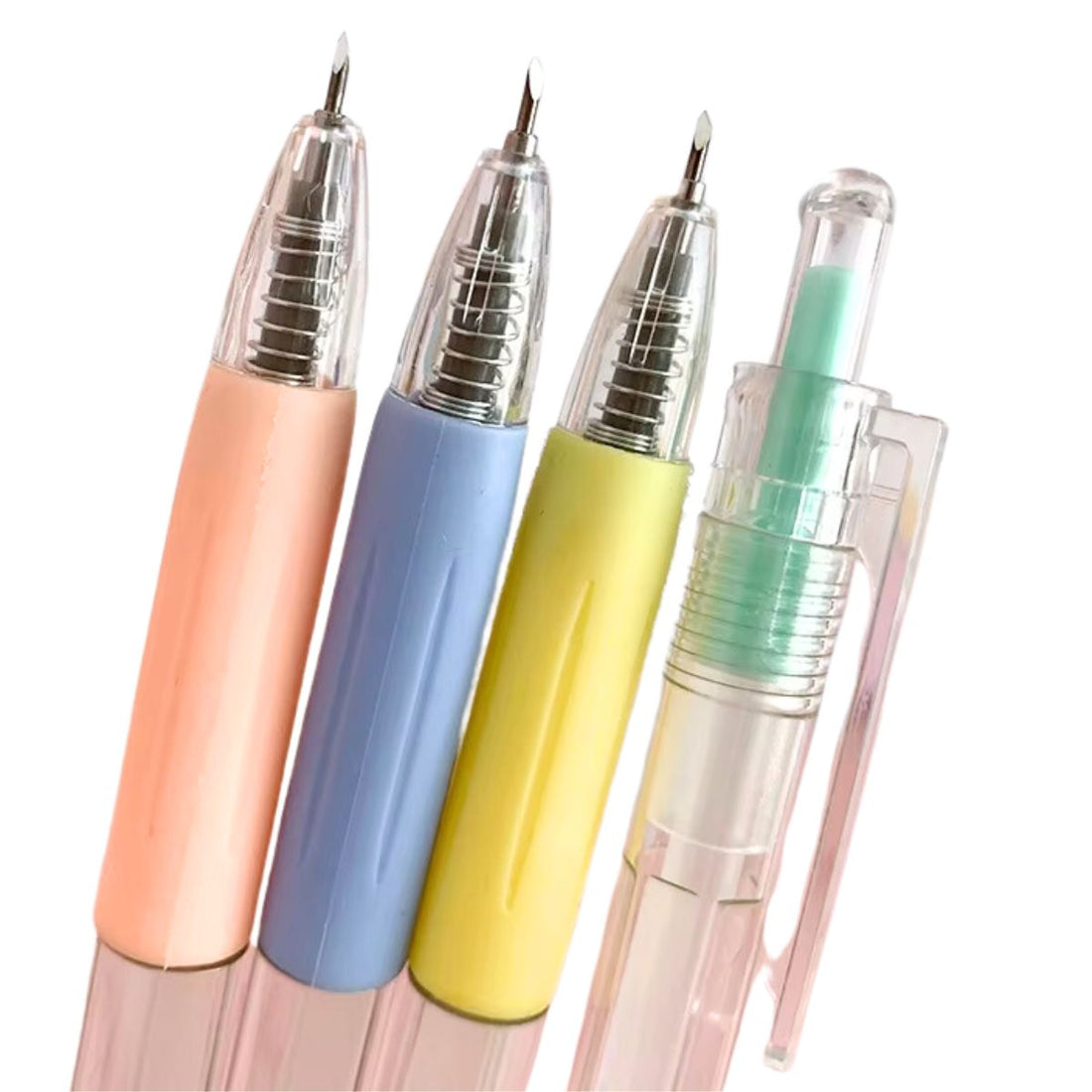 Cortador Tipo Bolígrafo Retráctil Varios Colores a Elegir Cortadoras / Guillotinas Hobbees