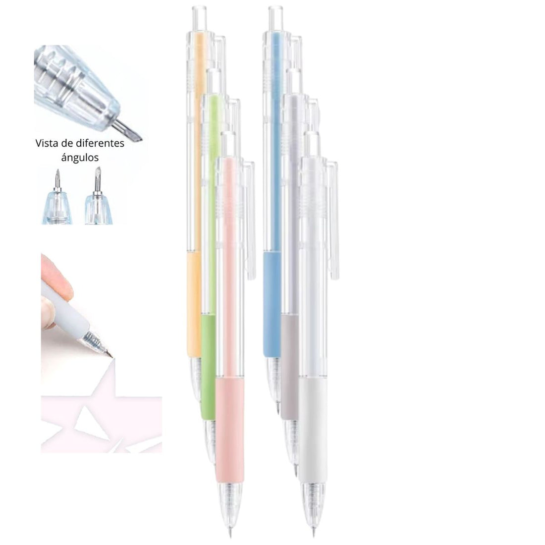 Cortador Tipo Bolígrafo Retráctil Varios Colores a Elegir Cortadoras / Guillotinas Hobbees