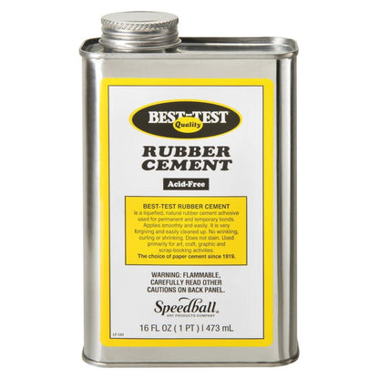 White Rubber Paper Cement / Pegamento Blanco para Papel Adhesivos / Pegamentos Testors