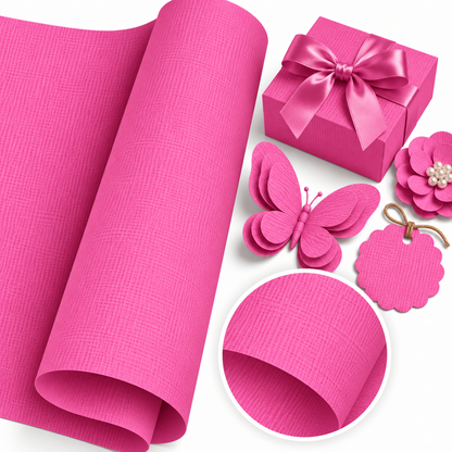 Cardstock Lip Gloss / Cartulina Color Rosa 30.5 cm
