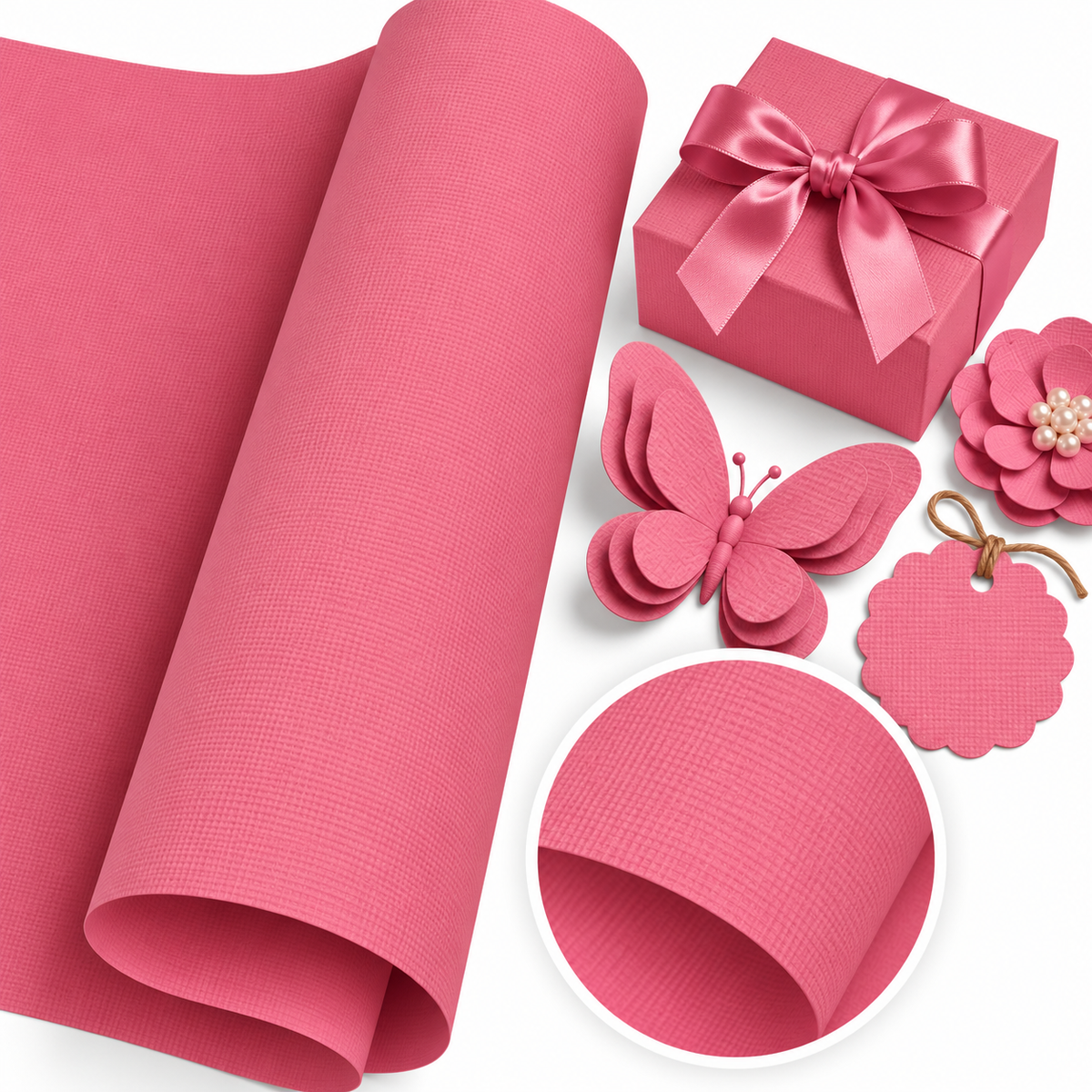Cardstock Weave Rosebud / Cartulina Color Capullo de Rosa 30.5 cm