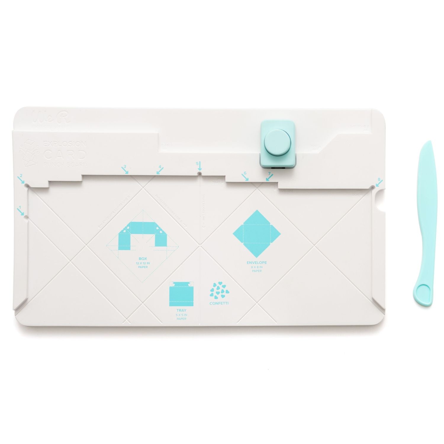 Explosion Card and Envelope Maker Board / Tabla Para Hacer Tarjetas Explosivas y Sobres Herramientas We R Memory Keepers