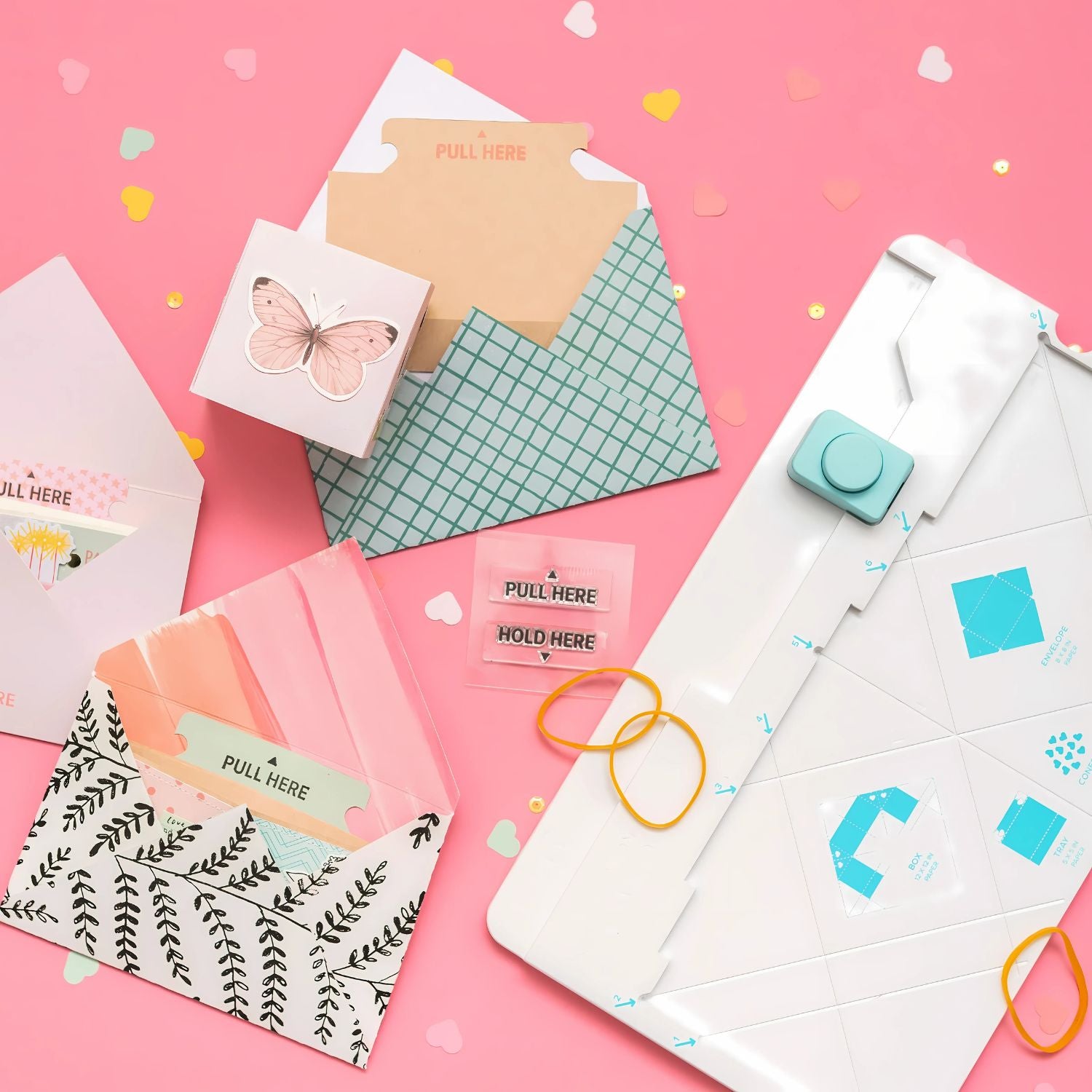 Explosion Card and Envelope Maker Board / Tabla Para Hacer Tarjetas Explosivas y Sobres Herramientas We R Memory Keepers