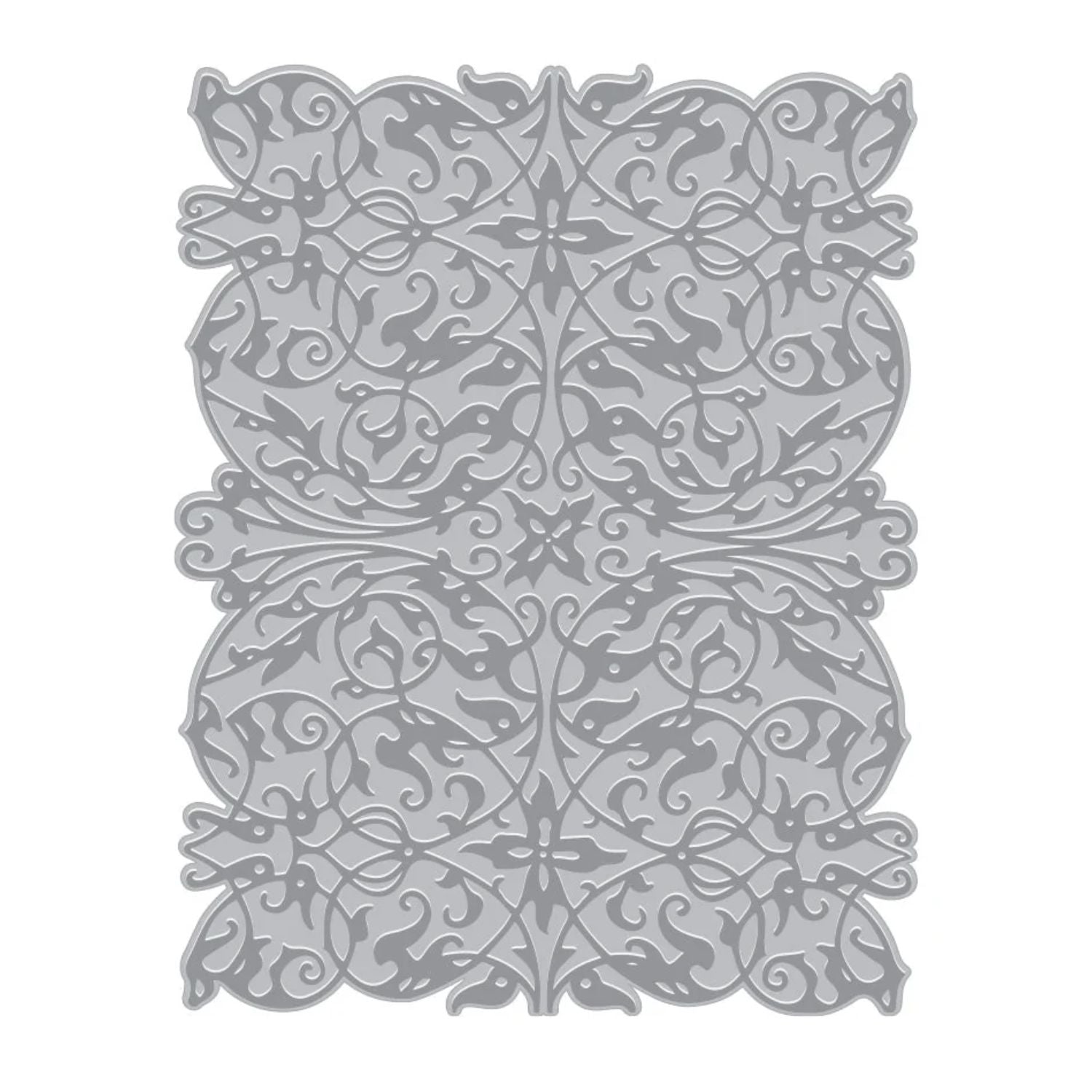 Lacy Filigree Letterpress Foil Plate / Placa para Estampado y Grabado Filigrana De Encaje Dados de Corte / Suajes / Troqueles Hero Arts