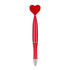 Bolígrafo De Corazon Rojo De Tinta Negra Caligrafía plumas Hobbees