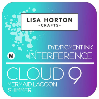 Interference Ink Pad Mermaid Lagoon / Tinta De Interferencia Laguna Tinta para Sellos Lisa Horton Crafts